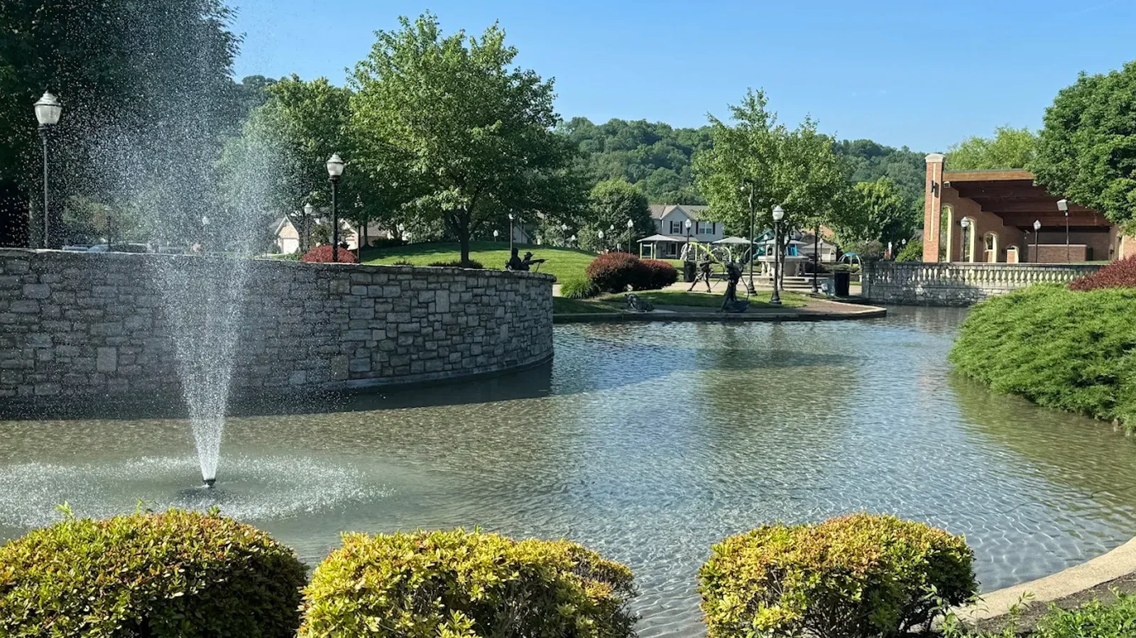 Village Green Park or the Great Miami River