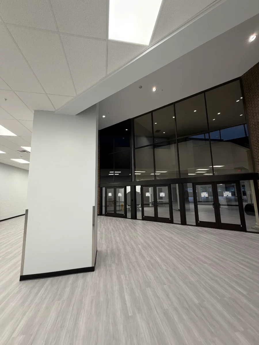 clean office or storefront